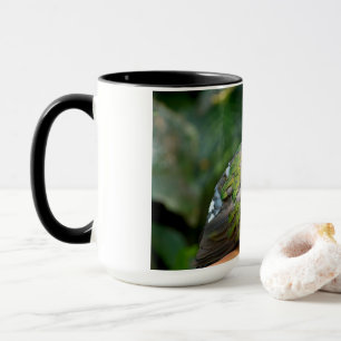Tasse Profil et perchoir du pigeon vert