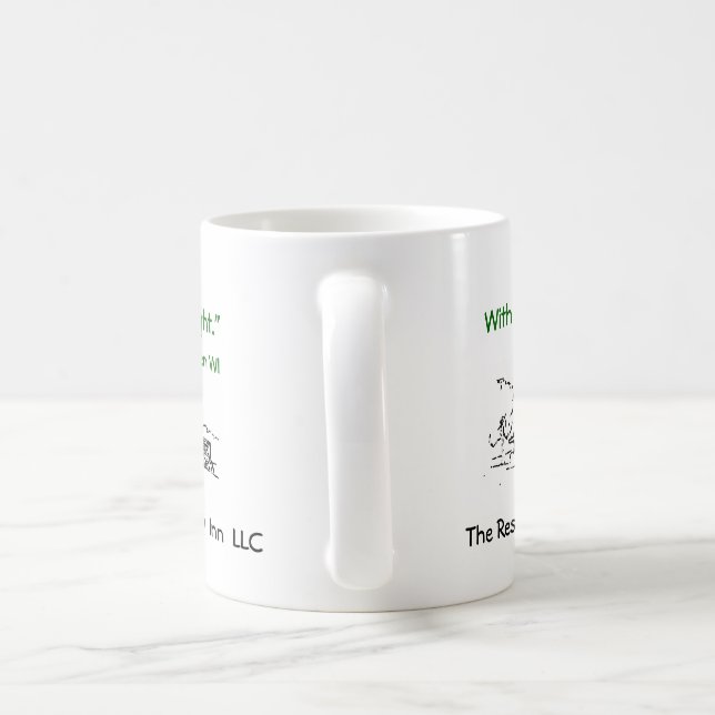 Tasse propre de conception d'auberge d'Usonian (Poignée)