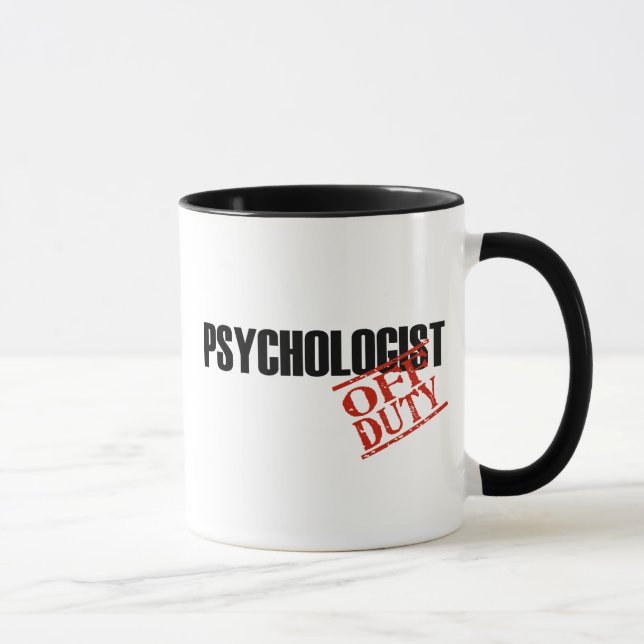 TASSE PSYCHOLOGUE QUI N'EST PAS DE SERVICE (Droite)