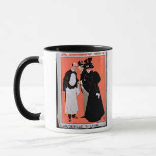 Tasse Publicité pendant "une nuit", au vaudeville