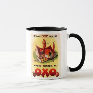 Tasse Publicité Vintage OXO - C'est et c'est une maison