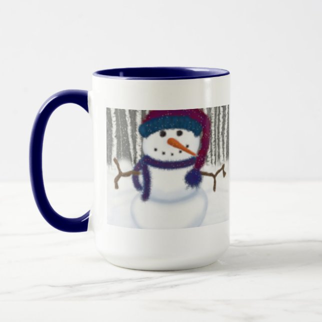 Tasse Puffy Le Snowman (Gauche)