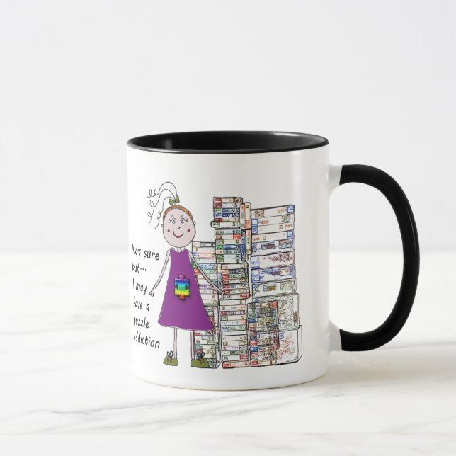 Tasse Puzzle addiction (Droite)