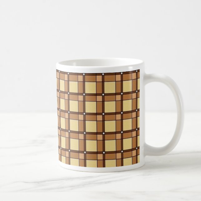 Tasse quadrillée (Droite)