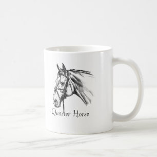Tasse quarte de cheval