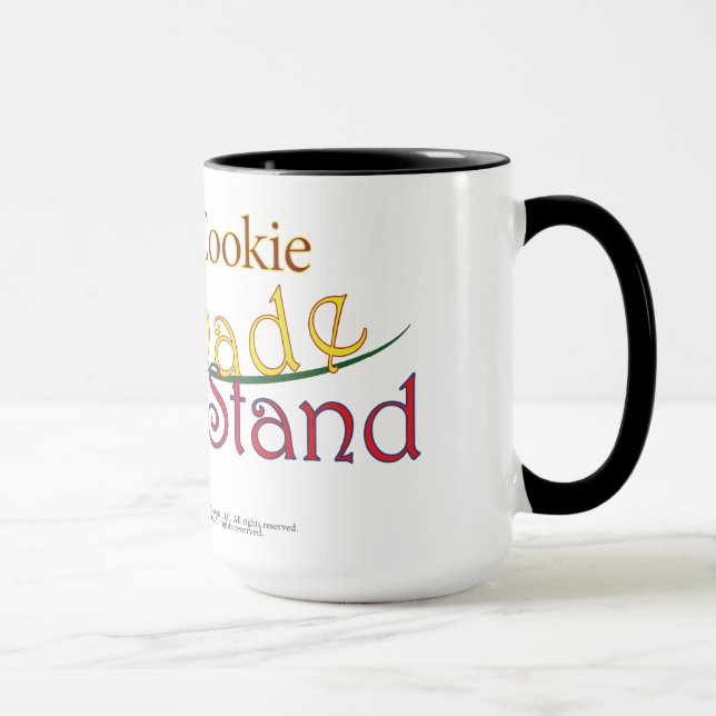 Tasse quarte de stand de limonade de biscuit (Droite)