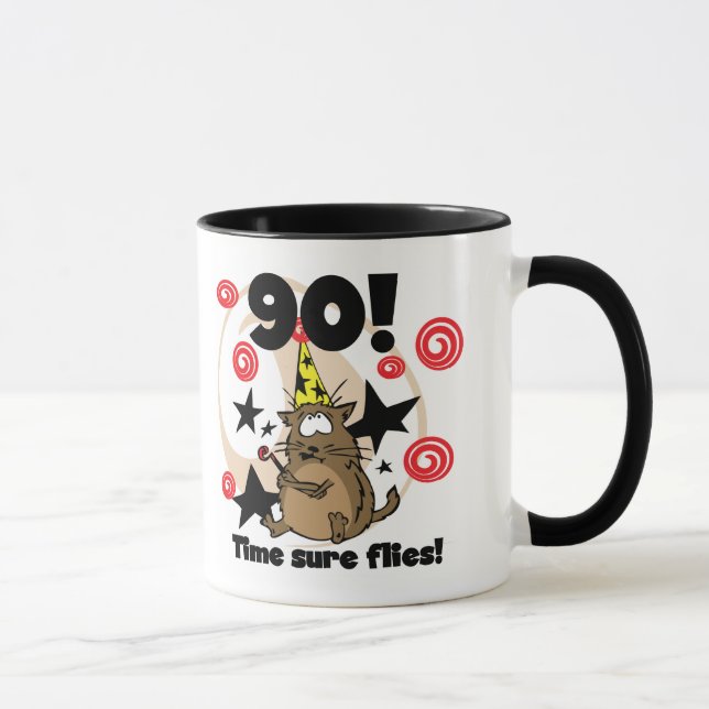 Tasse quatre-vingt-dixième Le temps pilote (Droite)