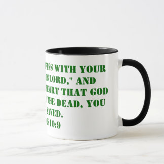 Tasse Que si vous admettez avec votre bouche, "Jésus