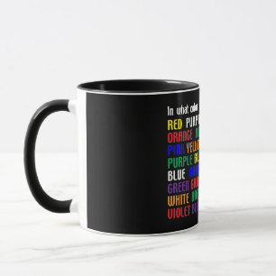 Tasse Quelle est ma couleur ?