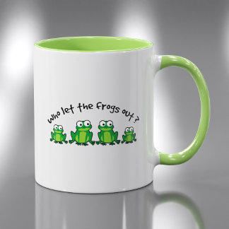 Tasse Qui A Laissé Sortir Les Grenouilles ?
