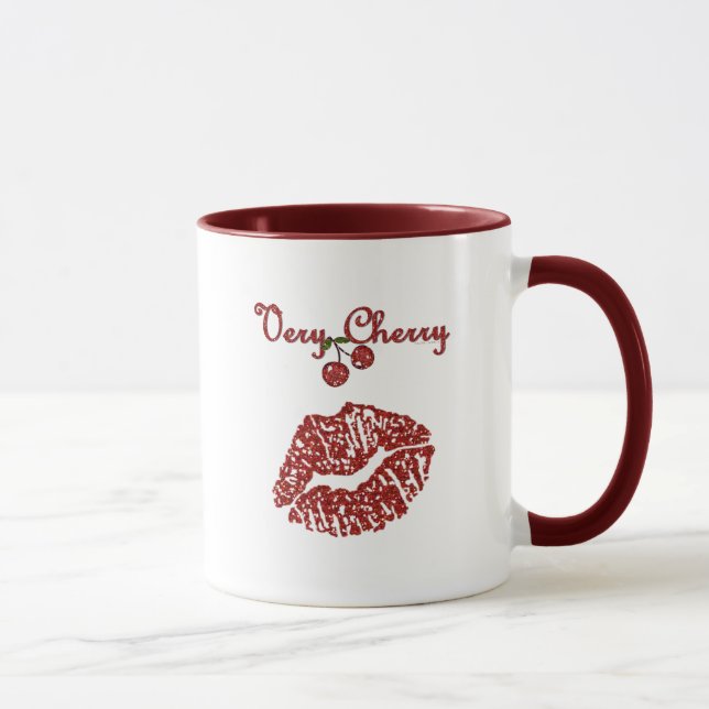 Tasse RAB Rockabilly très Cherry Kiss (Droite)