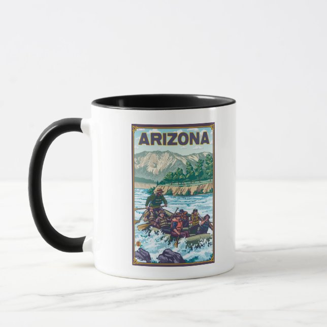 Tasse Rafting en Arizona (Gauche)