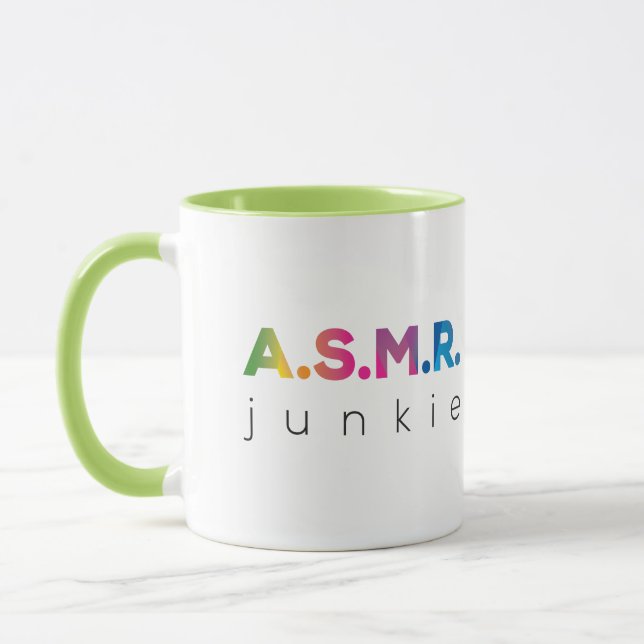 Tasse Rainbow ASMR junkie (Gauche)