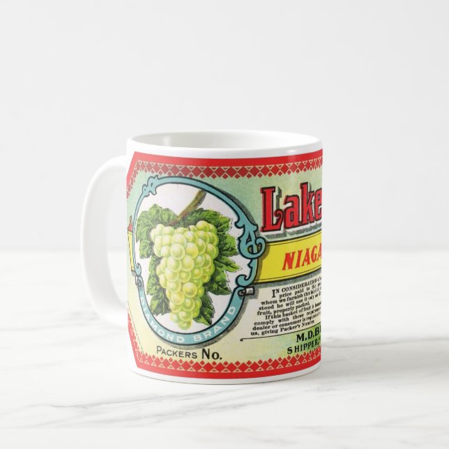 Tasse Raisins (Devant gauche)