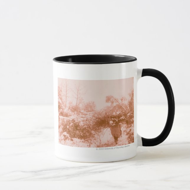 Tasse Ramasseur en bois de femme (Droite)