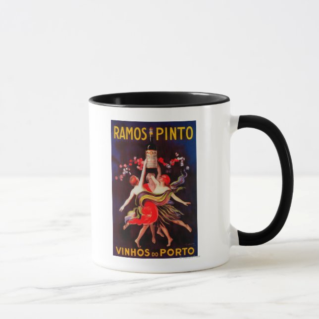 Tasse Ramos Pinto Poster Vintage Europe (Droite)