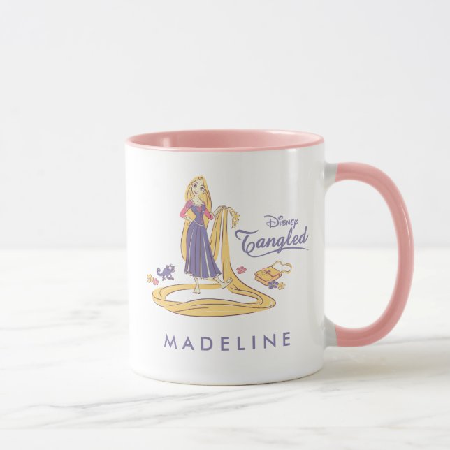Tasse Rapunzel & Pascal Purple Pastels (Droite)