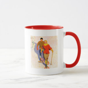 Tasse Raquettes de port de couples par McClelland