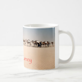 Tasse rare de caravane de sel de voyage de visa