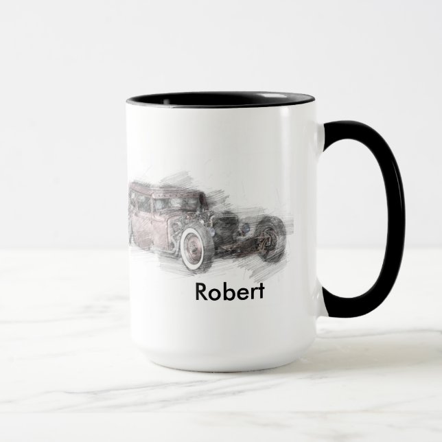 Tasse Rat fait sur commande Rod (Droite)