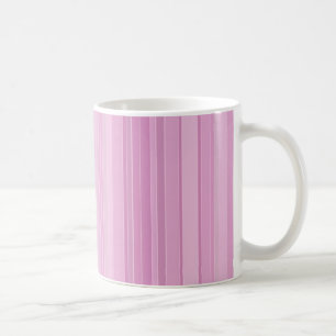 Tasse rayée pourpre