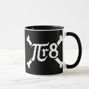 Tasse Rayon de pi X à la 8èmes puissance = pirate