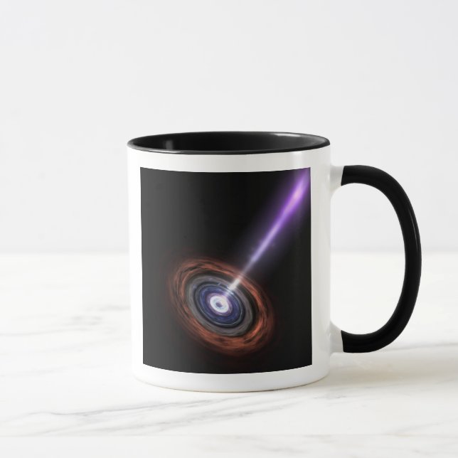 Tasse Rayons gamma dans les noyaux galactiques (Droite)