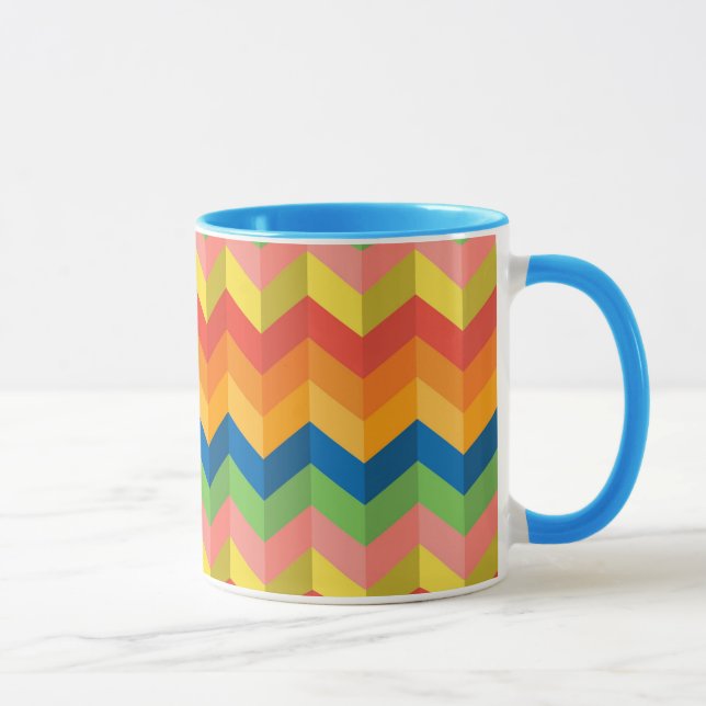 Tasse rayure en zigzag (Droite)