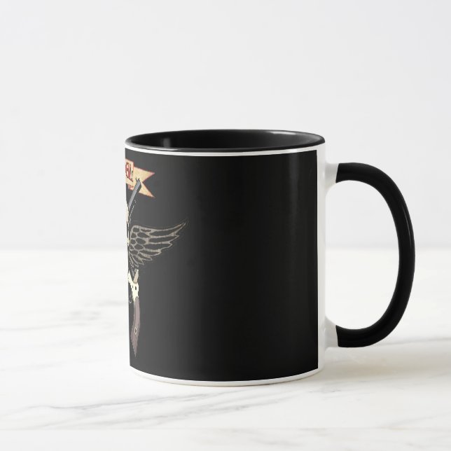 Tasse rebelle de crâne (Droite)
