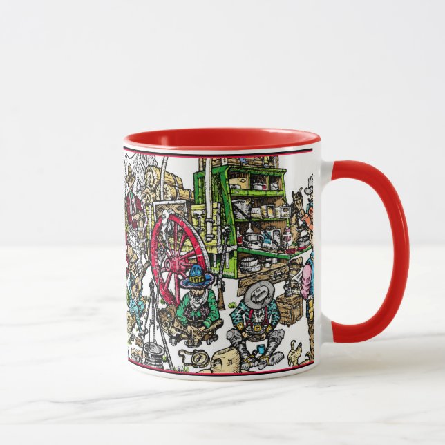 Tasse Recette pour le café de cowboy (Droite)