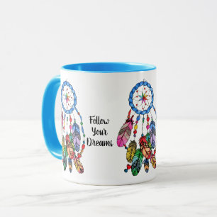 Tasse Receveur magnifique de rêve d'arc-en-ciel