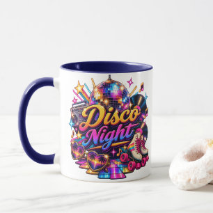 Tasse recto verso Nuit Rétro Disco 