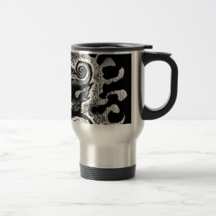Tasse réfléchie de banlieusard de voyage du dém