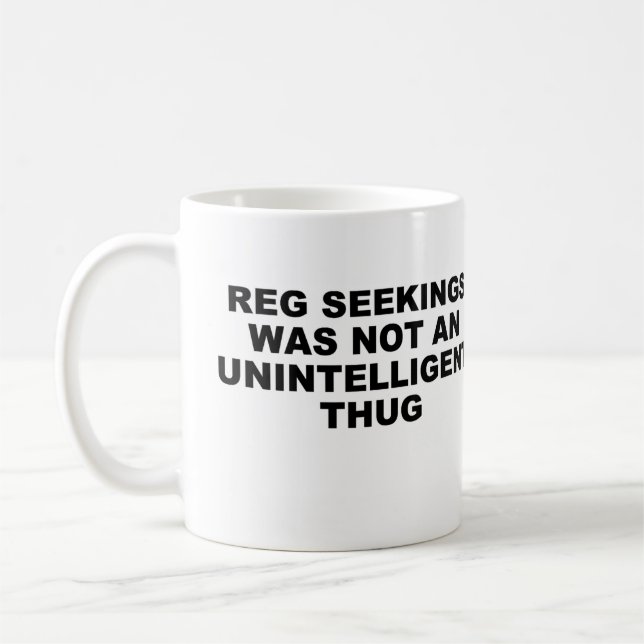 Tasse Reg Seekings Rage (Gauche)