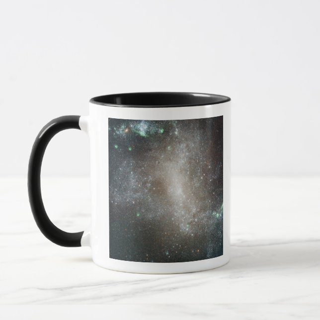 Tasse Région centrale de la galaxie spirale barrée (Gauche)
