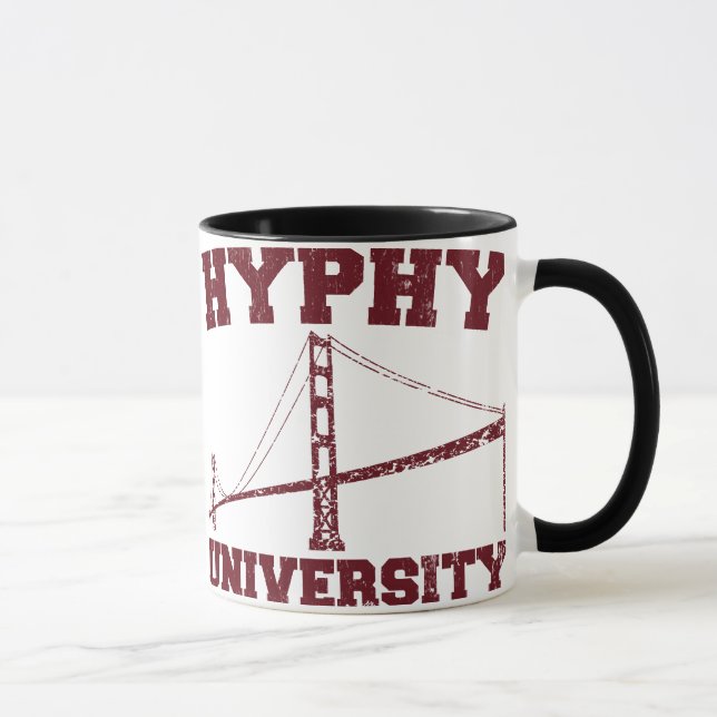 Tasse Région yay d'université de Hyphy (Droite)