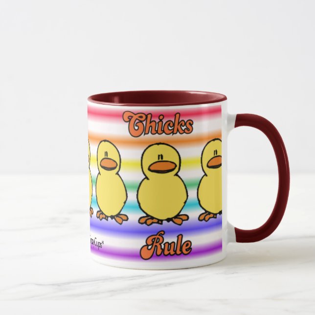 Tasse Règle 2 de poussins (Droite)