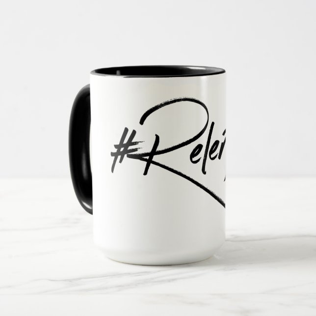 Tasse #Relentless (Devant gauche)
