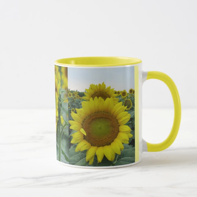 Tasse Remix de tournesol (Droite)