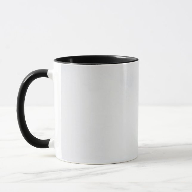 Tasse Renard arctique recroquevillé en hiver (Gauche)
