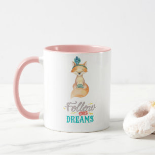 Tasse Renard Suivez Vos Rêves