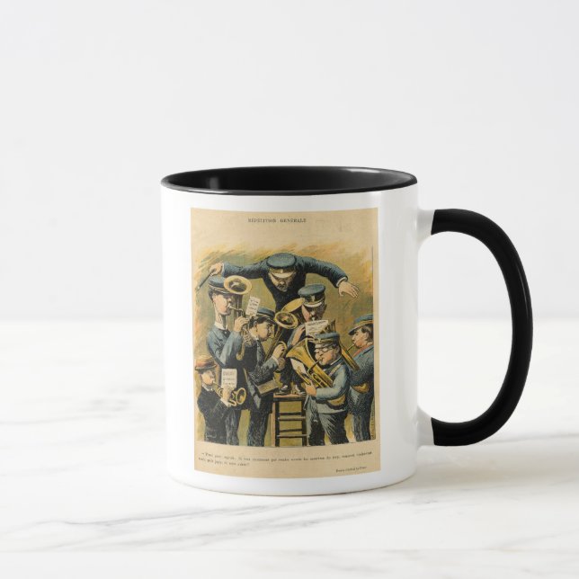 Tasse Répétition de bande (Droite)
