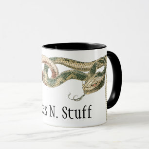 Tasse Reptiles Anciens, Bordure de Serpents entrelacés o