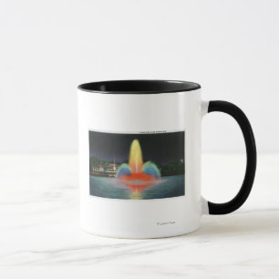 Tasse Réservoir de Highland Park illuminé la nuit