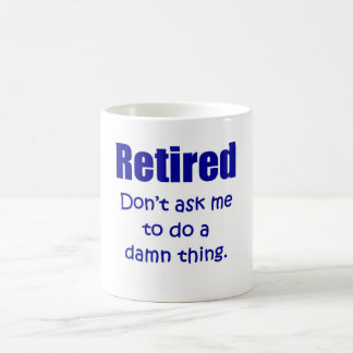 Tasse retirée