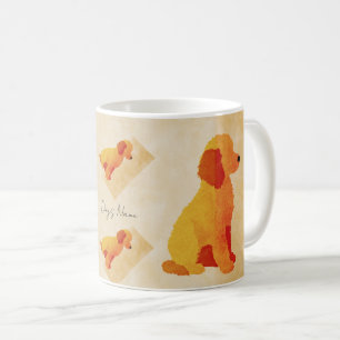 Tasse Rétro Chien – Mug Café pour Amoureux des Ani