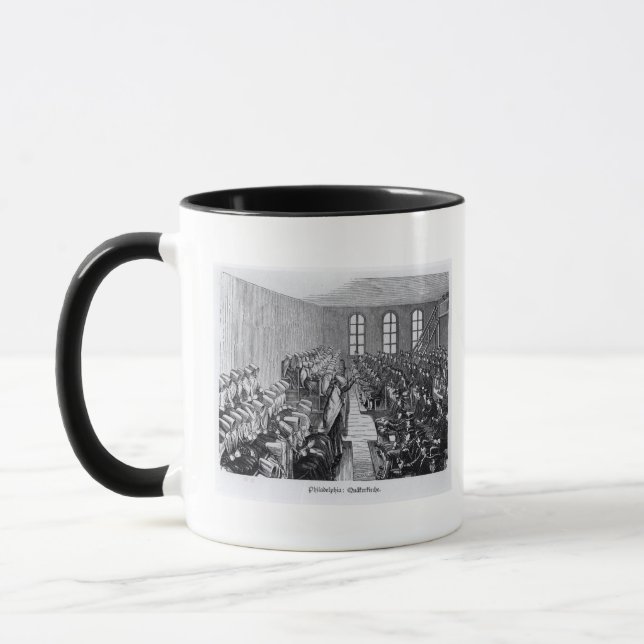 Tasse Réunion de quaker, Philadelphie (Gauche)