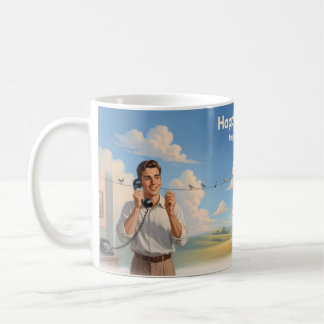 Tasse Rêve de Ciel Romantique Vintage Happy Togeth