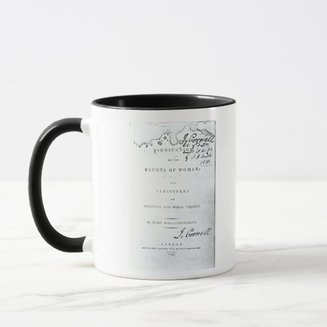 Tasse Revendication des droites de Woman (Gauche)