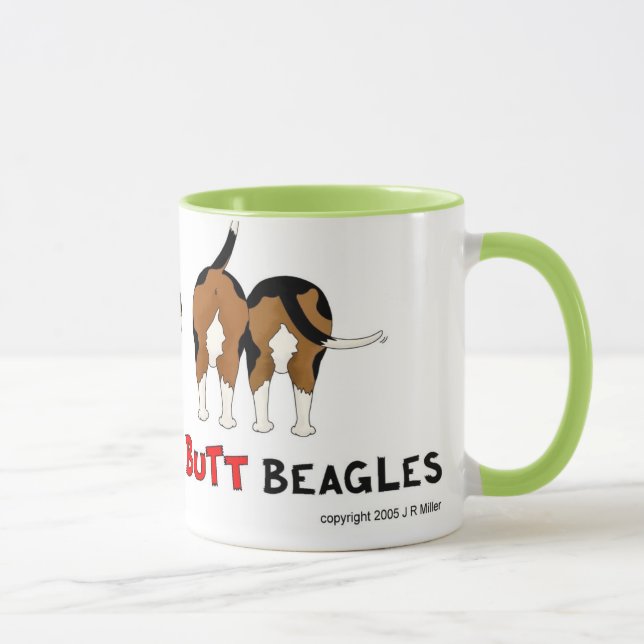 Tasse Rien n'aboutent des beagles (Droite)